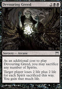 MTG Champions of Kamigawa - Devouring Greed