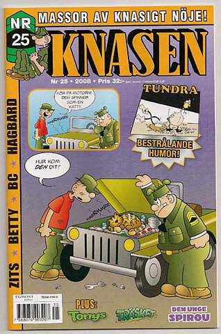 Knasen 2008 Nr 25 NM Ny Oläst