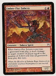 MTG Champions of Kamigawa - Ember-Fist Zubera