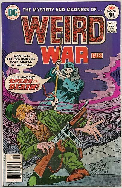 Weird War Tales # 50 VF-NM