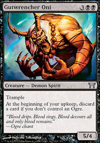 MTG Champions of Kamigawa - Gutwrencher Oni
