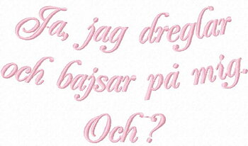 Brodyr - Ja, jag dreglar och bajsar på mig. Och?