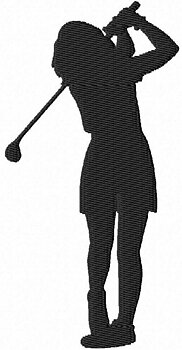 Golfkvinna