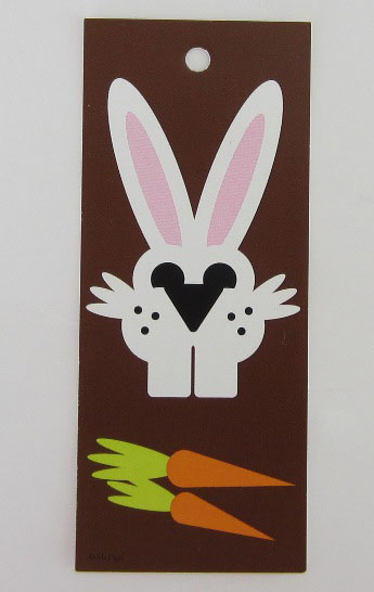 Bokmärke/Paketkort - Kanin - 2