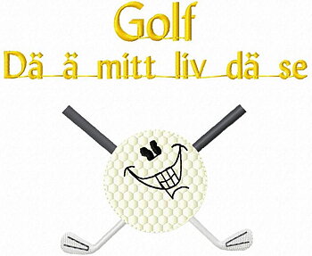 Golf dä ä mitt liv dä se