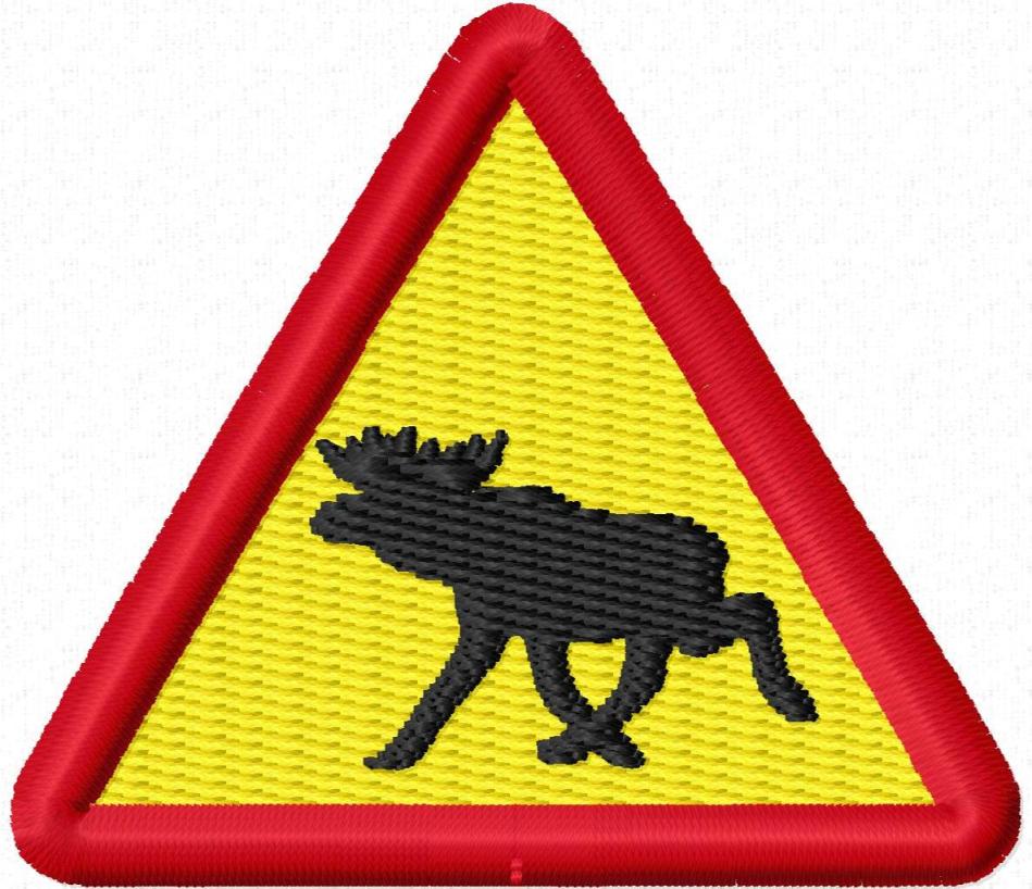 Märke älgvarning