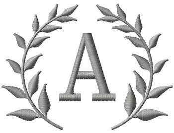 Monogram Lagerkrans