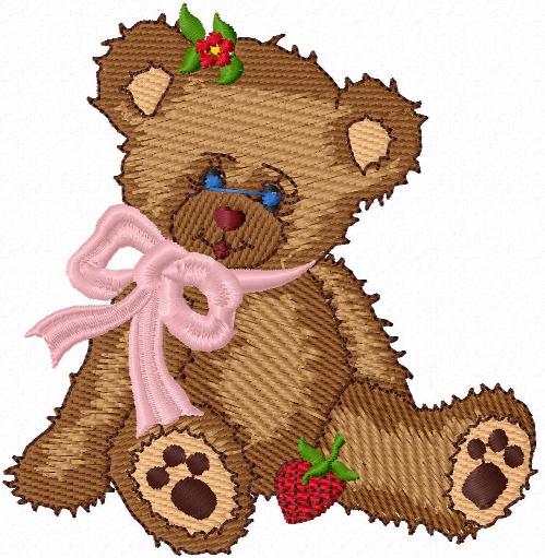 Nalle sittande