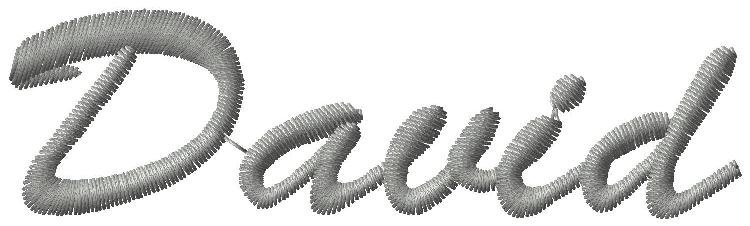 Förkläde med broderat namn - Grå - 4