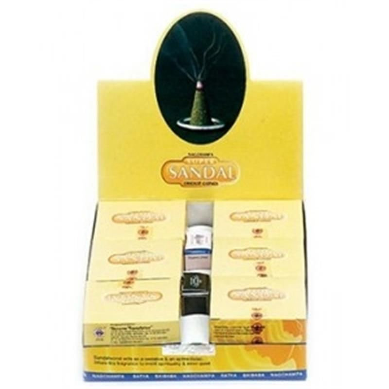 Incense Cones Nag Champa Super Sandal -- 20 G
