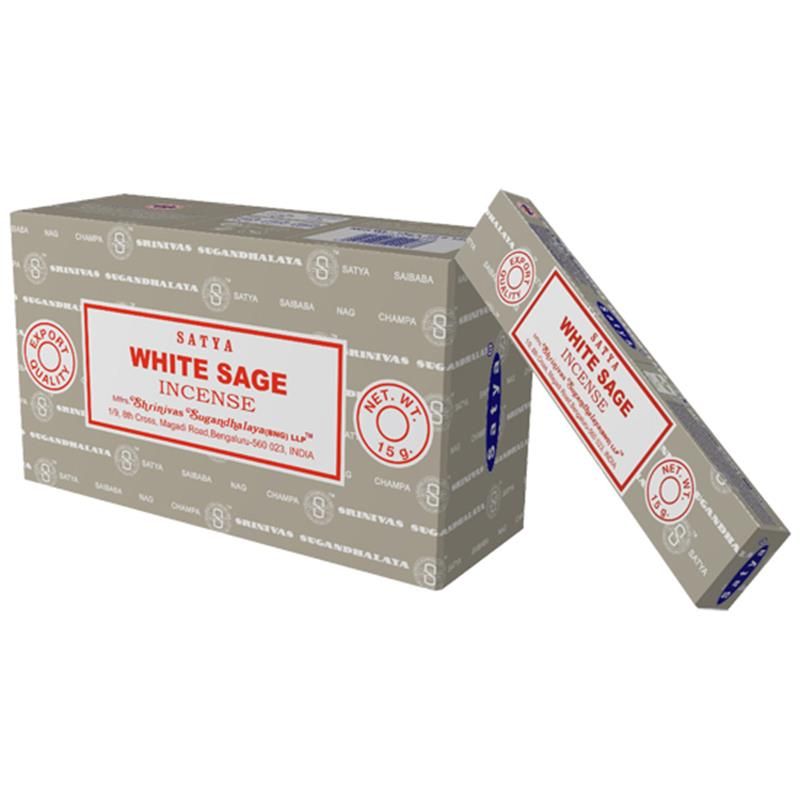 Incense Satya White Sage -- 15 G