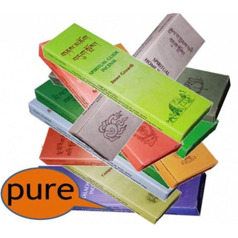 Incense Tibetan Set Of 12 Packs