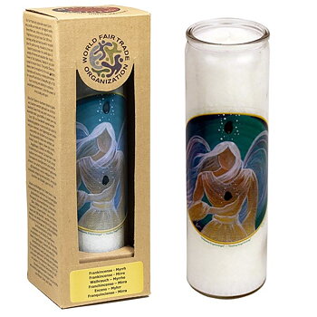 Aromatic Candle Healing Angel Energy -- 21X6.5 Cm