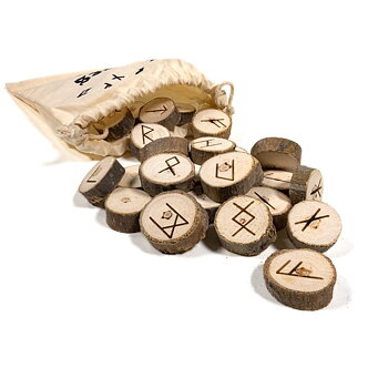 Runes Oracle Game In Cotton Bag
