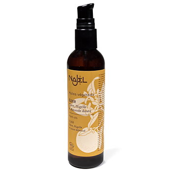 Najel hudvård tre oljor elixir ekologisk  125Ml