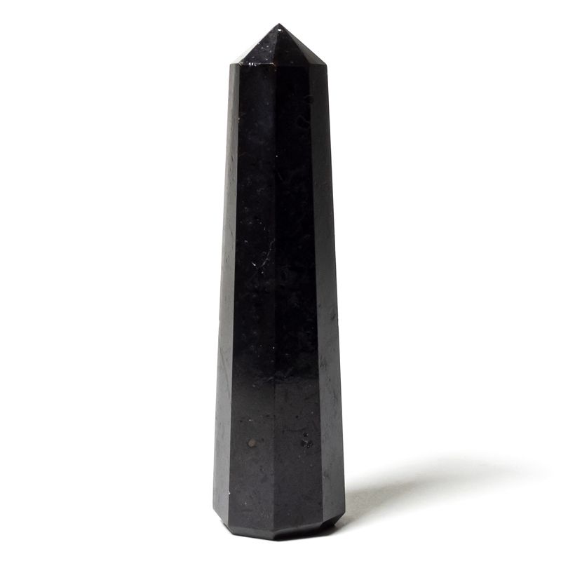 Black Tourmaline Obelisk -- 7.5 - 10 Cm