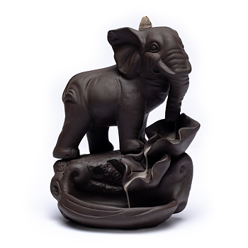 Backflow Incense Burner Elephant