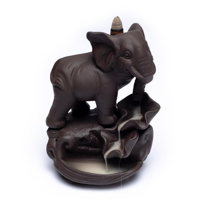 Backflow Incense Burner Elephant - 2