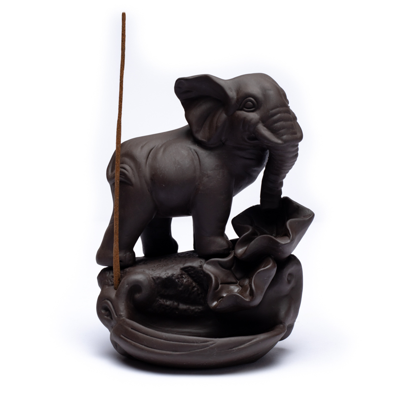 Backflow Incense Burner Elephant - 4