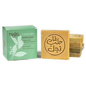 Najel Aleppo gästtvålar  -- 5X20 G