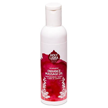 Holy Lama Ayurvedic Massage Oil Enhance -- 100 Ml