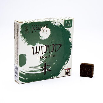 Aromafume Feng Shui Incense Bricks Wood