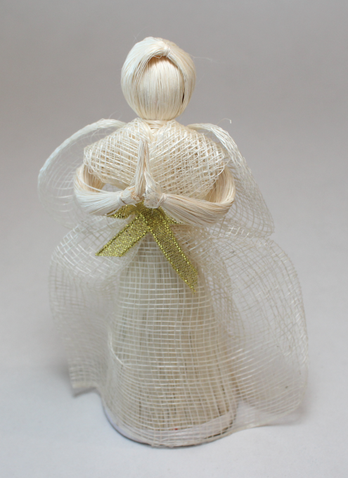 Ljus Engel - Höjd Ca 14 Cm