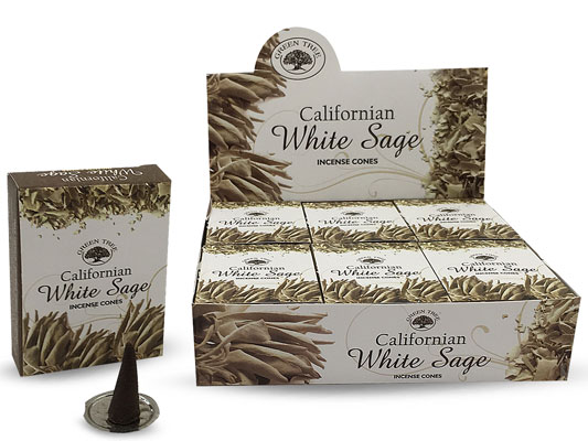 California White Sage Rökelsekoner