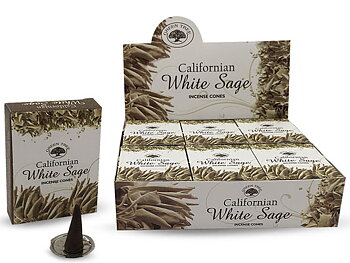 California White Sage Rökelsekoner