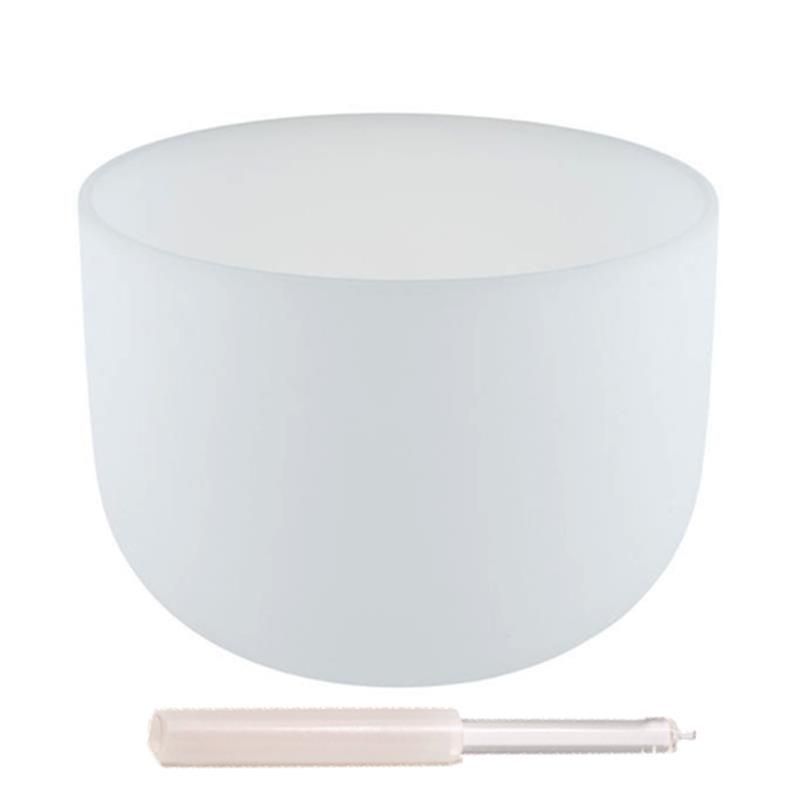 Crystal Singing Bowl F#-Tone 432 Hz -- 25 Cm