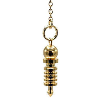 Mini Pendel mässing guldpläterad-- 4 G; 2.5 Cm