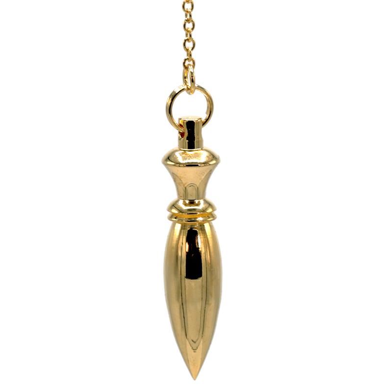 Pendel mässing guldpläterad-- 14 G; 4.4 Cm
