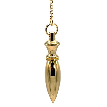Pendel mässing guldpläterad-- 14 G; 4.4 Cm