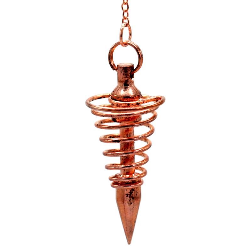 Pendel mässing kopparfärgad-- 12 G; 4 Cm