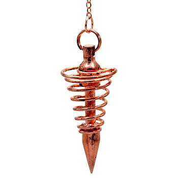 Pendel mässing kopparfärgad-- 12 G; 4 Cm