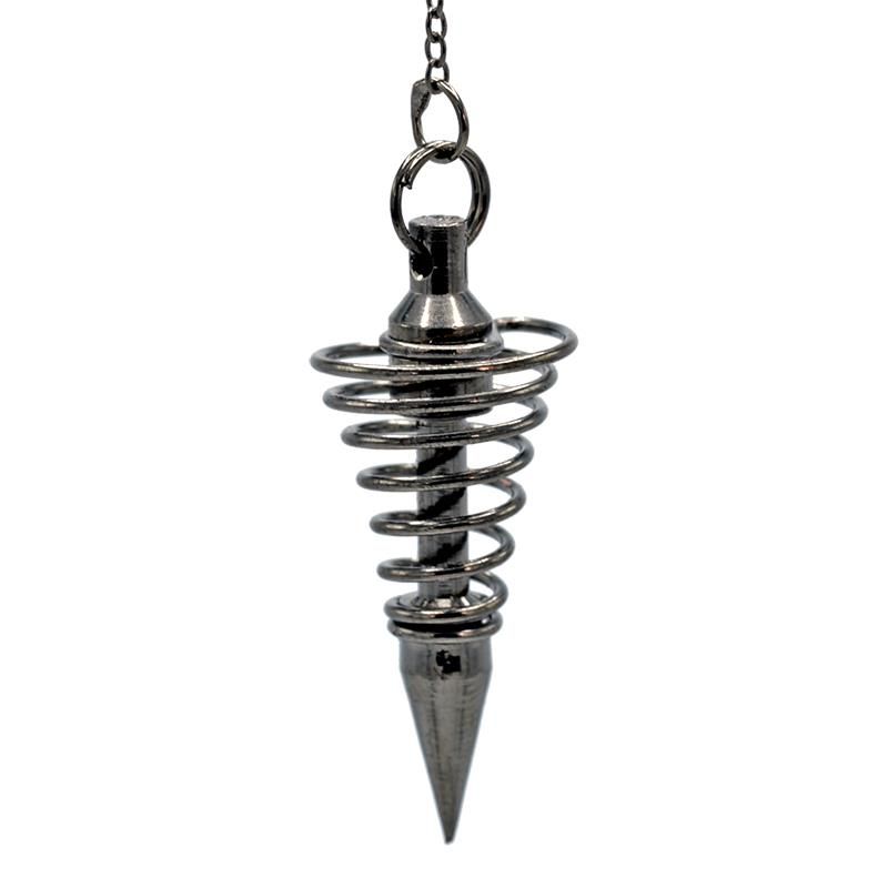 Pendel mässing titanfärgad -- 12 G; 4 Cm