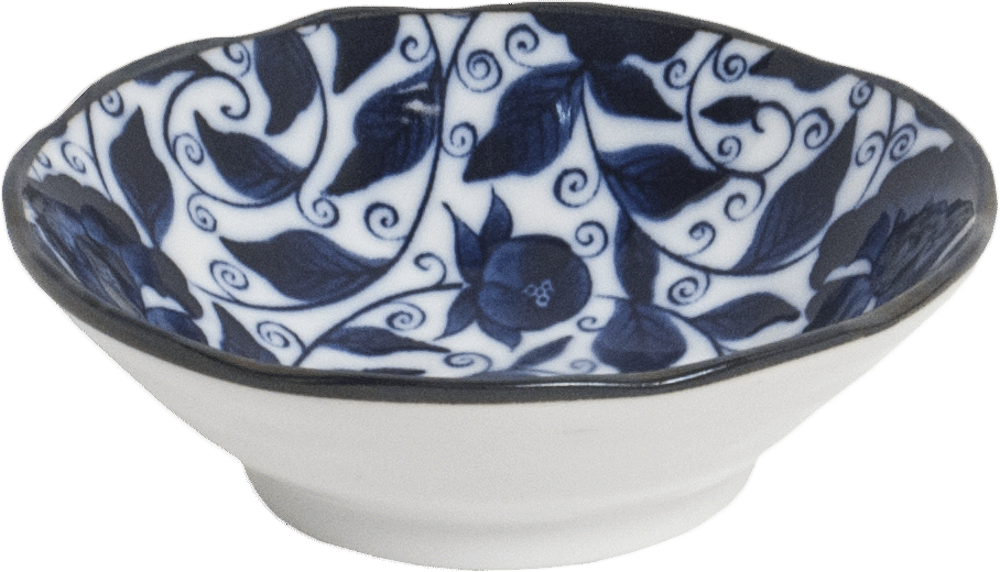Blue Flower: Sauce Bowl