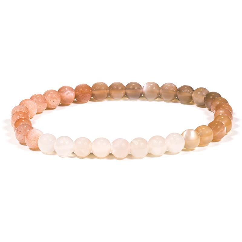 Bracelet Moonstone -- 19 Cm