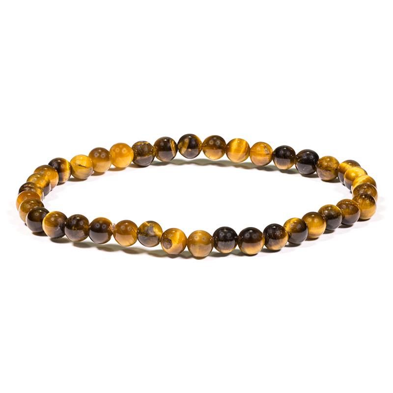 Bracelet Tiger Eye -- 0.4 Cm