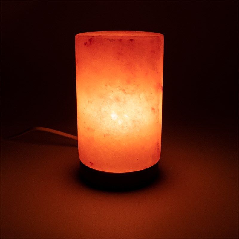 Crystal Salt Lamp Cylinder -- 2700G - 2