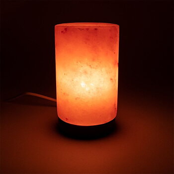 Crystal Salt Lamp Cylinder -- 2700G