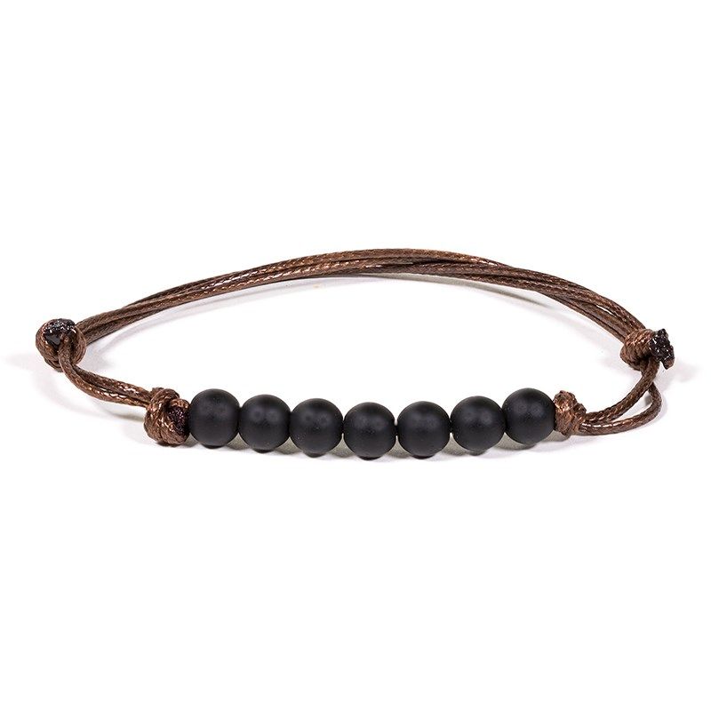 Bracelet Obsidian -- 0.6 Cm