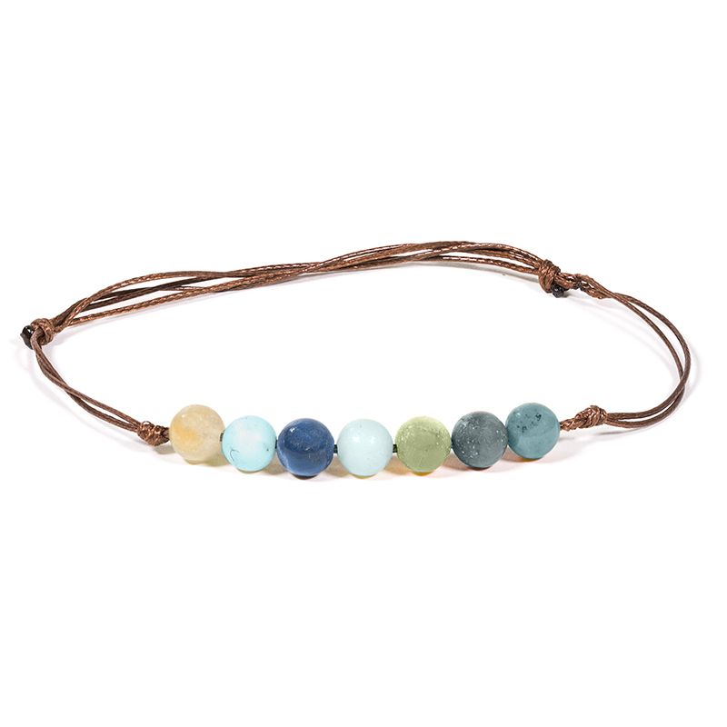 Bracelet Amazonite -- 0.6 Cm