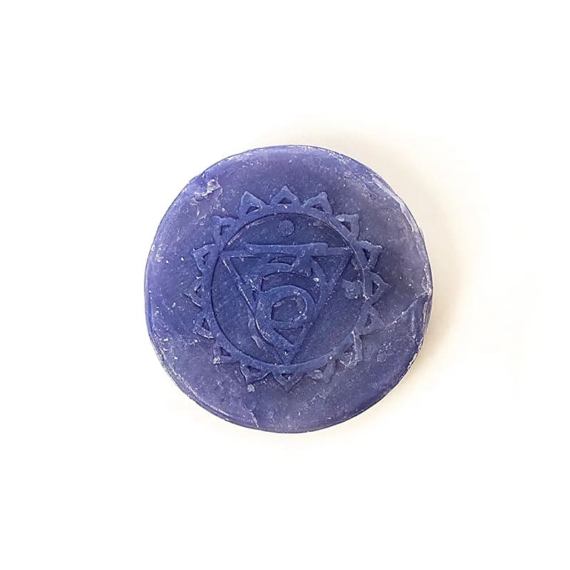 Holy Lama tvål Hjärtchakra i palmblad 100 Gr. - 4