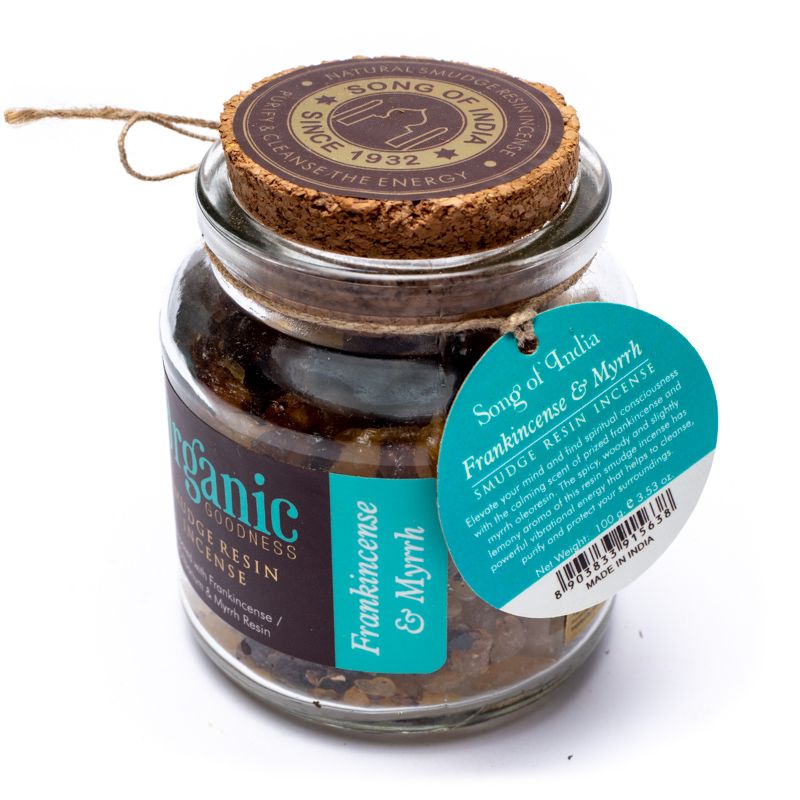 Frankincense & Myrrh Smudge Resin Incense - 4