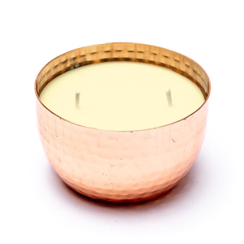 Vata Tuberose Jasmine 2 Wick Scented Candle In Jar - 3