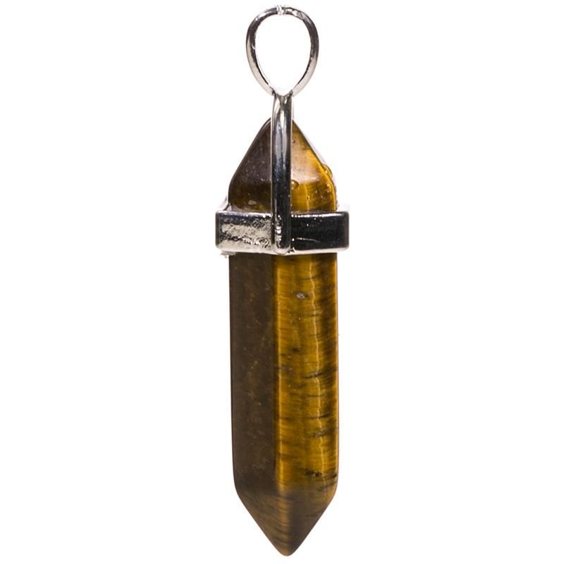 Pendant Tiger Eye -- 4 Cm  5 Stk.