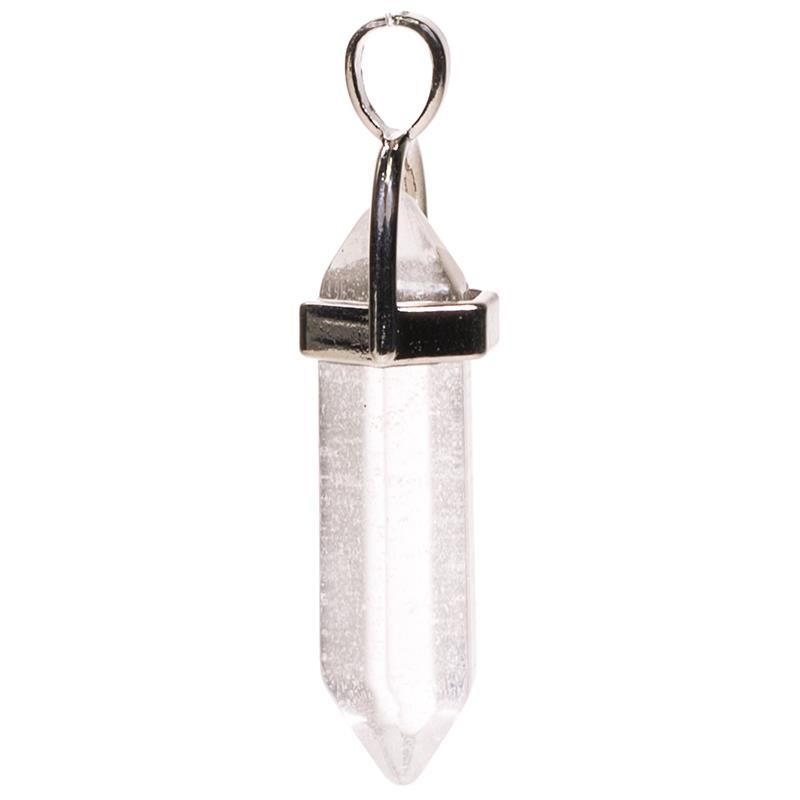 Pendant Rock Crystal -- 4 Cm  5 Stk.