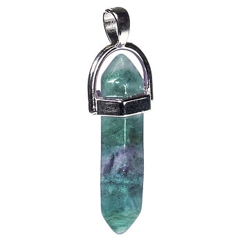 Pendant Fluorite -- 4Cm  5 Stk.