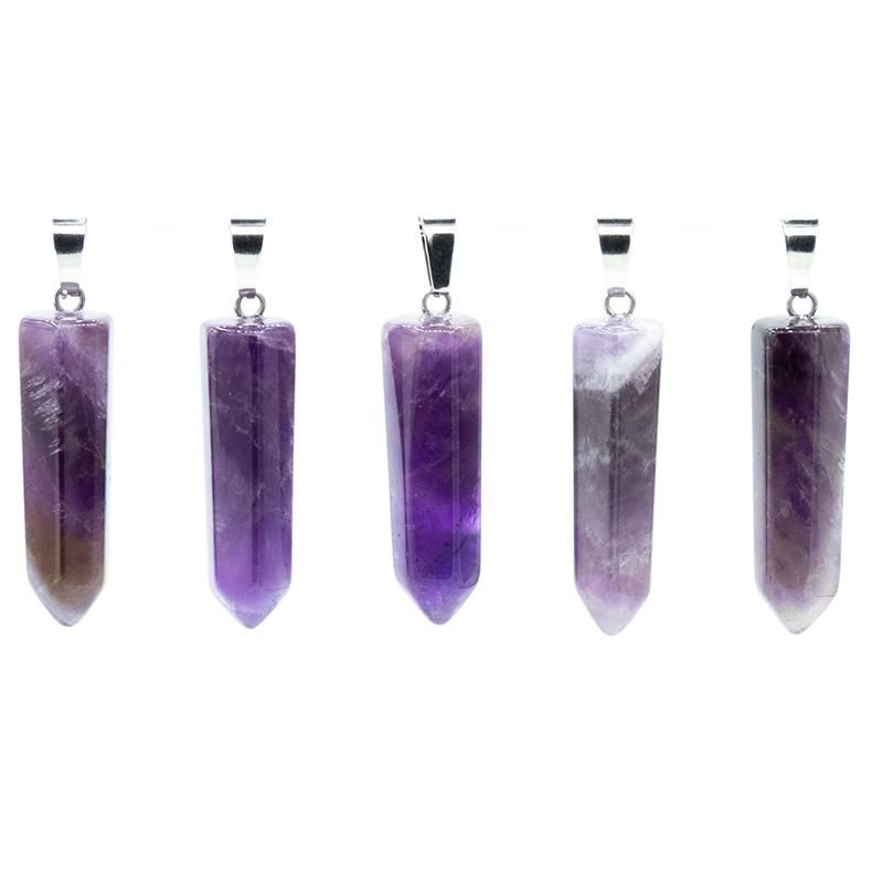 Pendant Amethyst Facet Cut  5 Stk.
